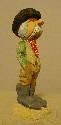 Sept, 2003 - This little guy stands 5 inches tall. He is carved from basswood and painted with acrylics.