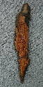 Nov 2003 - About 14 inches long carved from Poplar Bark found in Lumsden, SK.