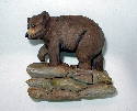 January 2004 - Carved from basswood and finished with acrylics. Stands about 4 1/2 inches tall. All carved in one piece.