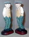 Feb 2004 - Carved from basswood, stands 7.5 inches tall, painted with acrylics.