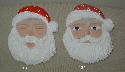 October 2004 - These are two little ornaments for the Christmas Tree. Carved from basswod scraps.