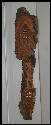 Feb 2005 - After seeing a few of these at my carving meetings, I decided to try it. This thing is about 20 inches tall and 5 inches wide at the top. Windows are carved right through.