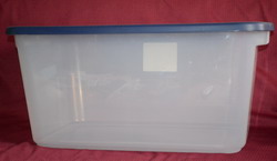 plastic storage bin