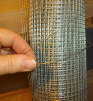 hardware cloth with wire
